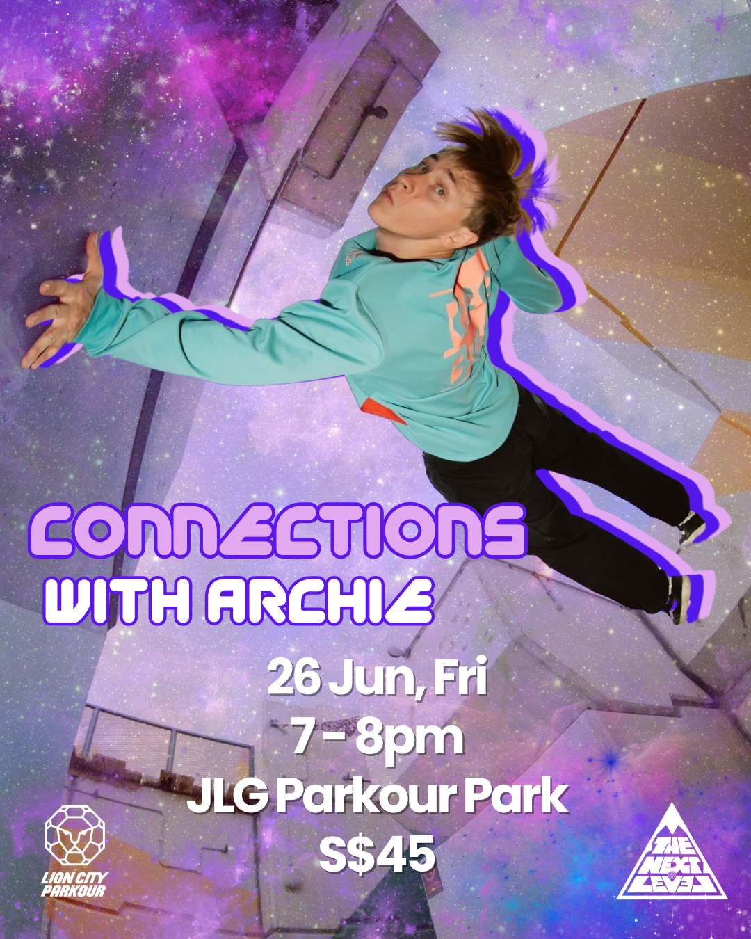 Archie Parkour Connections Workshop - Parkour: The Next Level Singapore